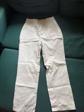 Princess Polly White Leather Pants